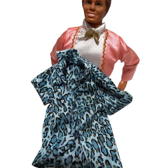 Vintage Ken Doll Pink & White Tuxedo and Extra Shirt - Picture 9 of 9